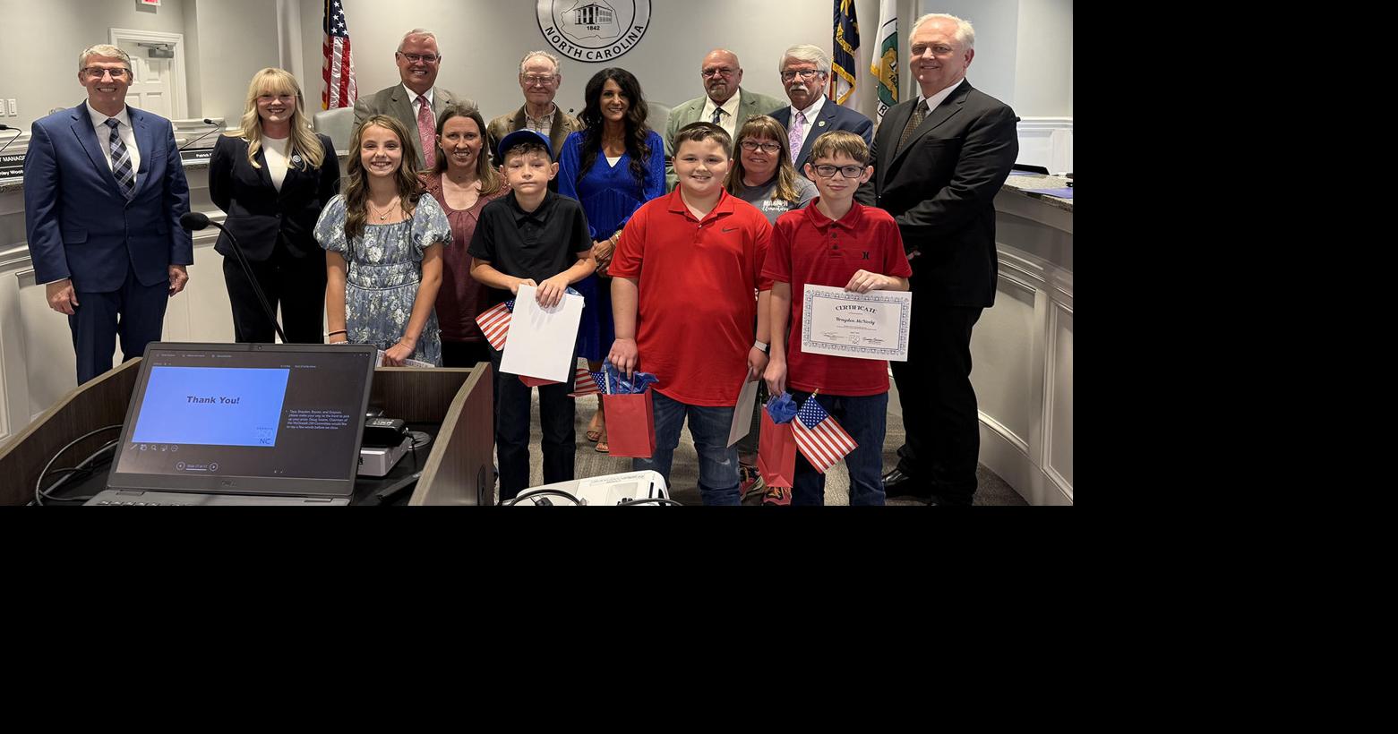 McDowell County fourth graders drew flags as part of America 250 celebrations. See the winners.