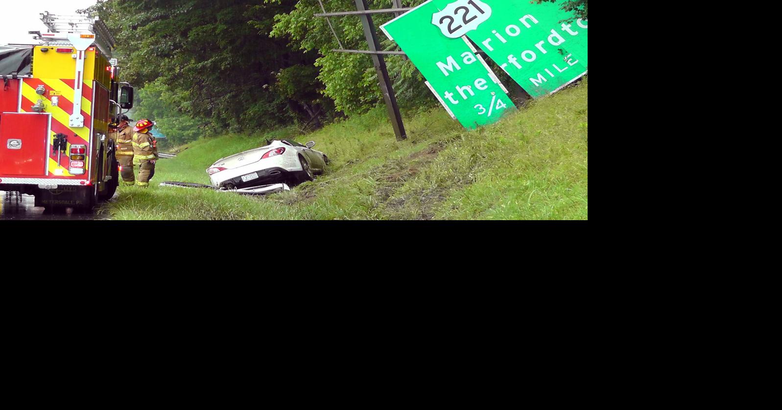 UPDATE: 1 injured in I-40 rollover accident near Marion