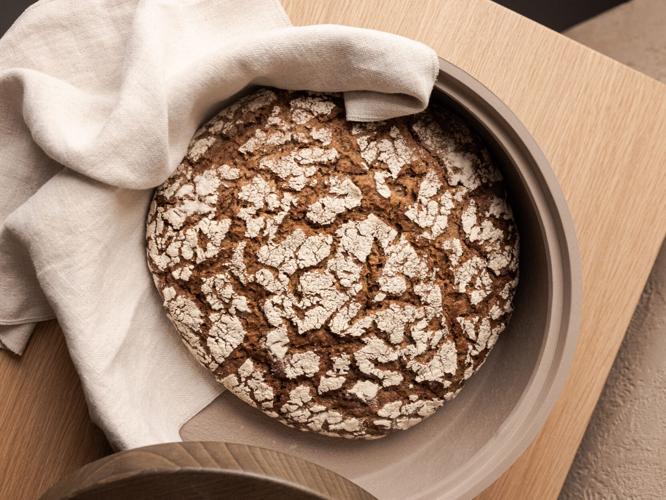 Rye sourdough loaf from RYE by Martin Auer in New York City.