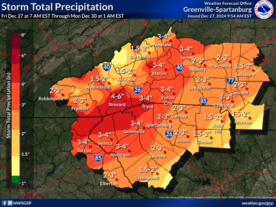 Update: McDowell emergency officials warn of heavy rain, FEMA deadline