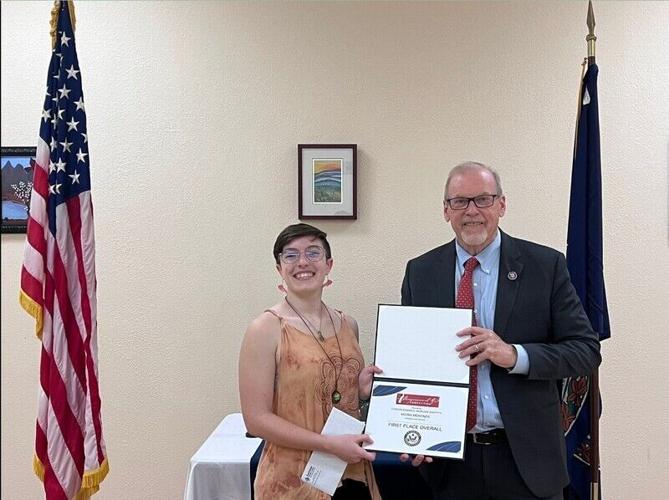 Moira McKenzie Wins First Place in the Congressional Art Competition