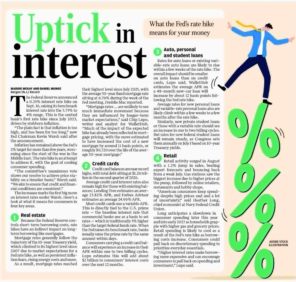 Uptick in interest