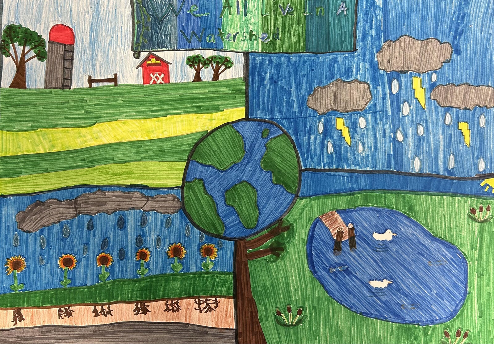 McDowell County Soil and Water District contest winners