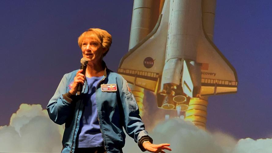 Eileen Collins - closeup