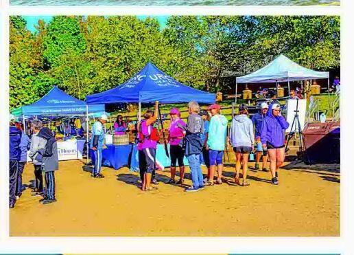 DRAGON BOAT RACE HELD AT LAKE JAMES STATE PARK
