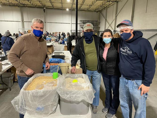 Organizer: Friday’s food-packing event was a big success