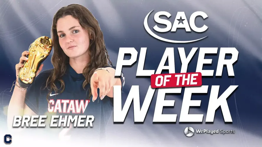 Ehmer Wins WePlayed Sports SAC Offensive Player of the Week Award