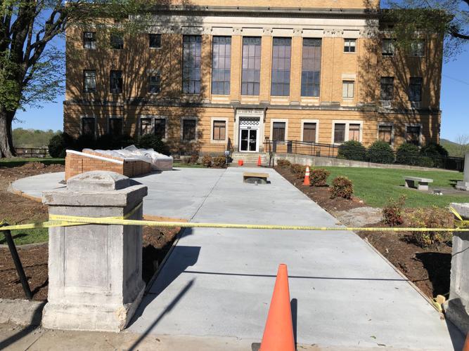 Work on Charters of Freedom continues at courthouse