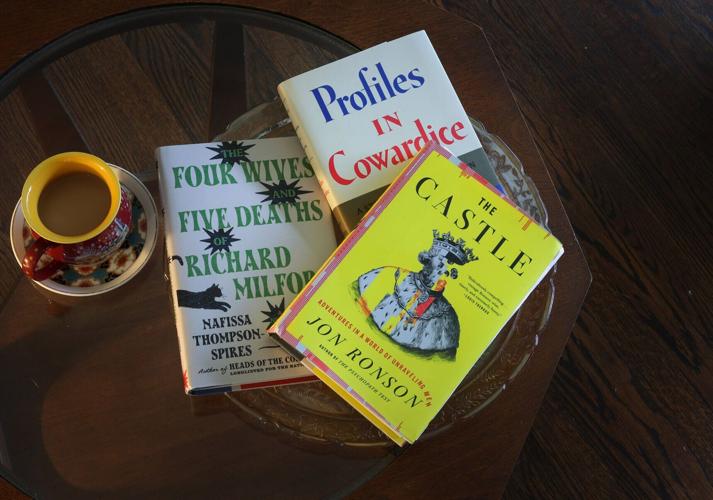 Chris Borrelli’ s Fall book preview includes "The Four Wives and Five Deaths of Richard Milford," by Nafissa Thompson Spires and "Profiles of Cowardice, A Study of Collaboration in the Trump Era," by Jacob Weisberg and "The Castle," by Jon Ronson.