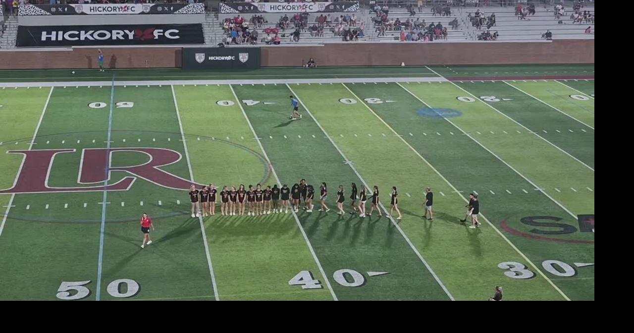 Hickory FC recognizes the 5A state champion Red Tornadoes girls soccer team