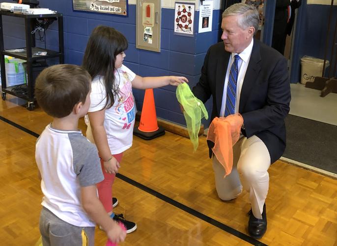 U.S. Rep. Mark Meadows visits McDowell