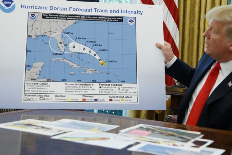 Trump Hurricane Dorian