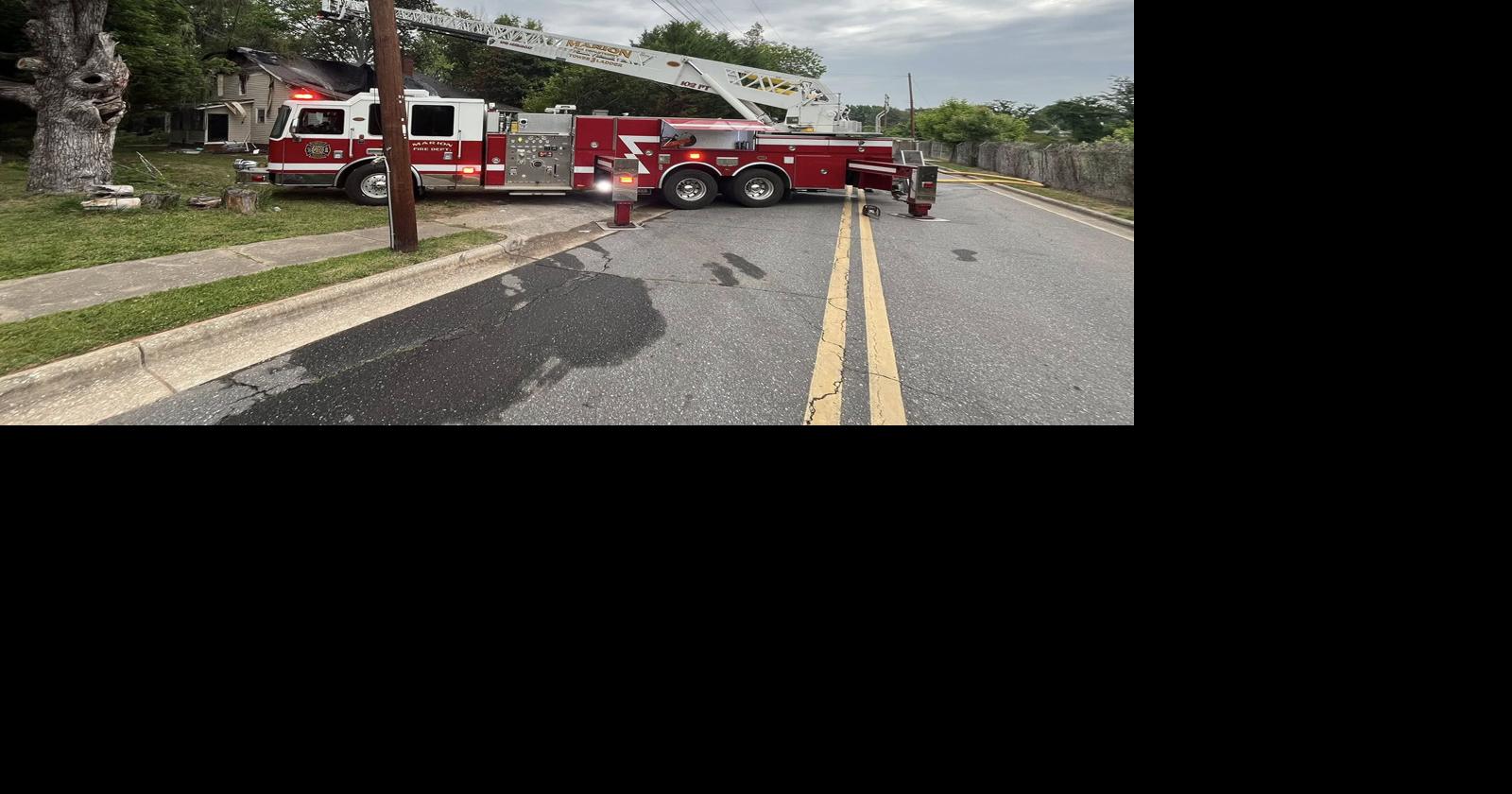 Marion house catches fire Monday morning, cause under investigation