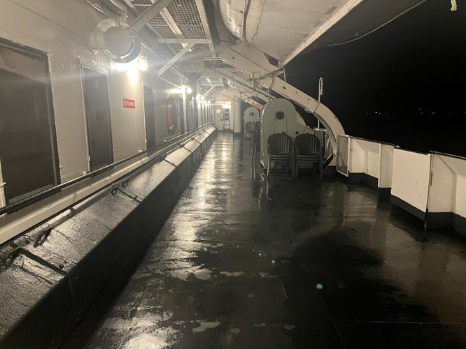 Its overnight run takes passengers between Manitowoc, Wisconsin, and Ludington, Michigan.