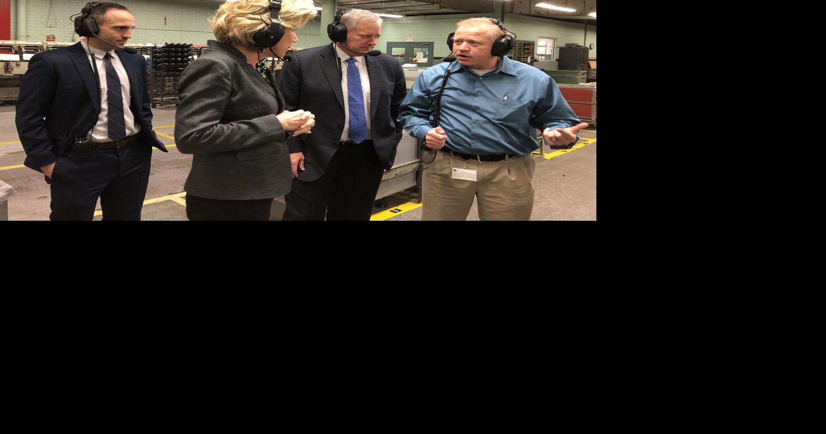 U.S. Rep. Meadows tours Coats North America plant