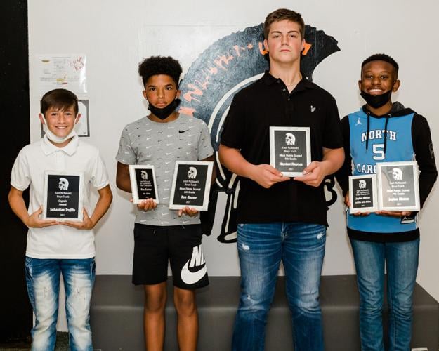 East McDowell Middle School award winners