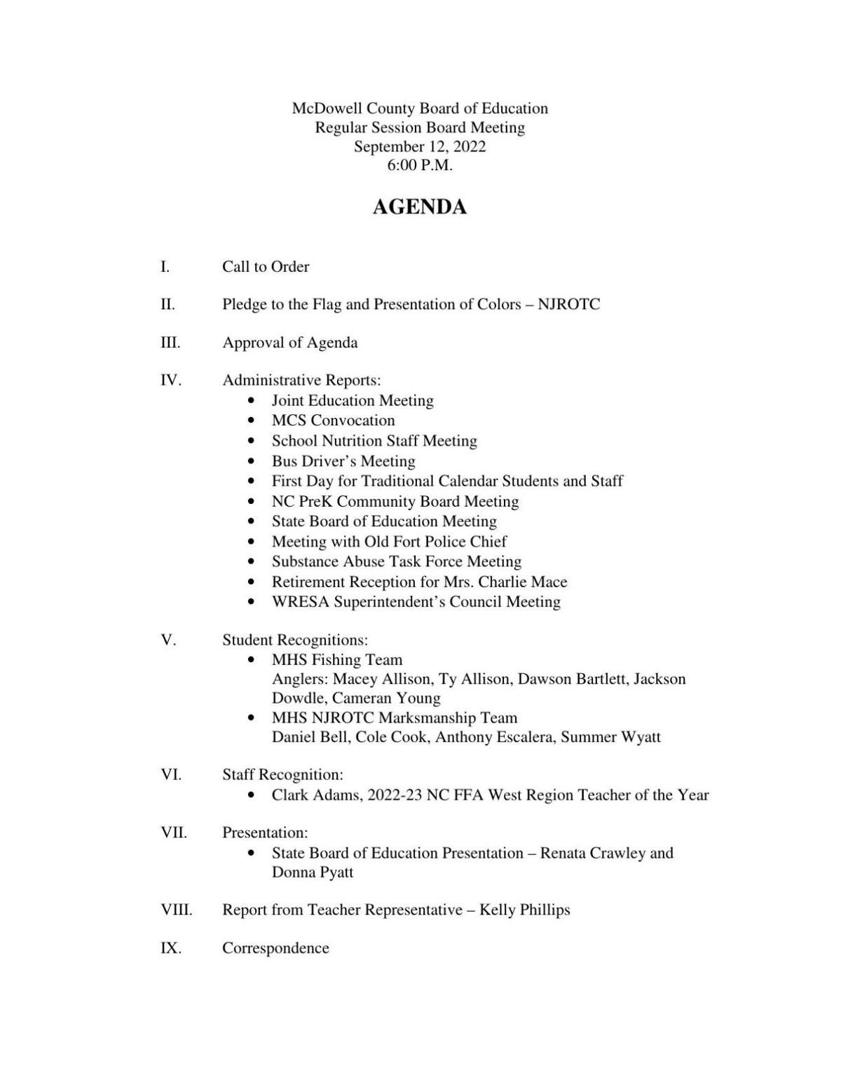 11 Board Agenda 09 12 22.pdf