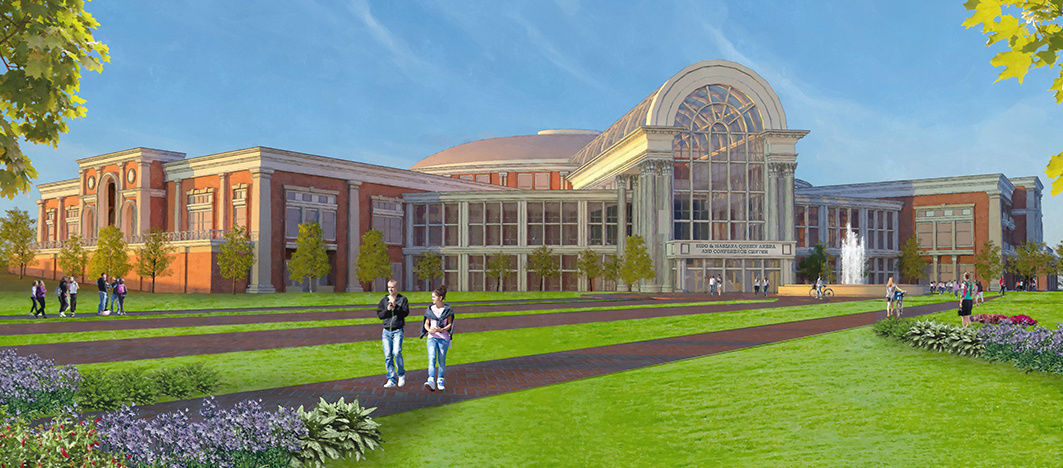 High Point University Qubein Center basketball arena