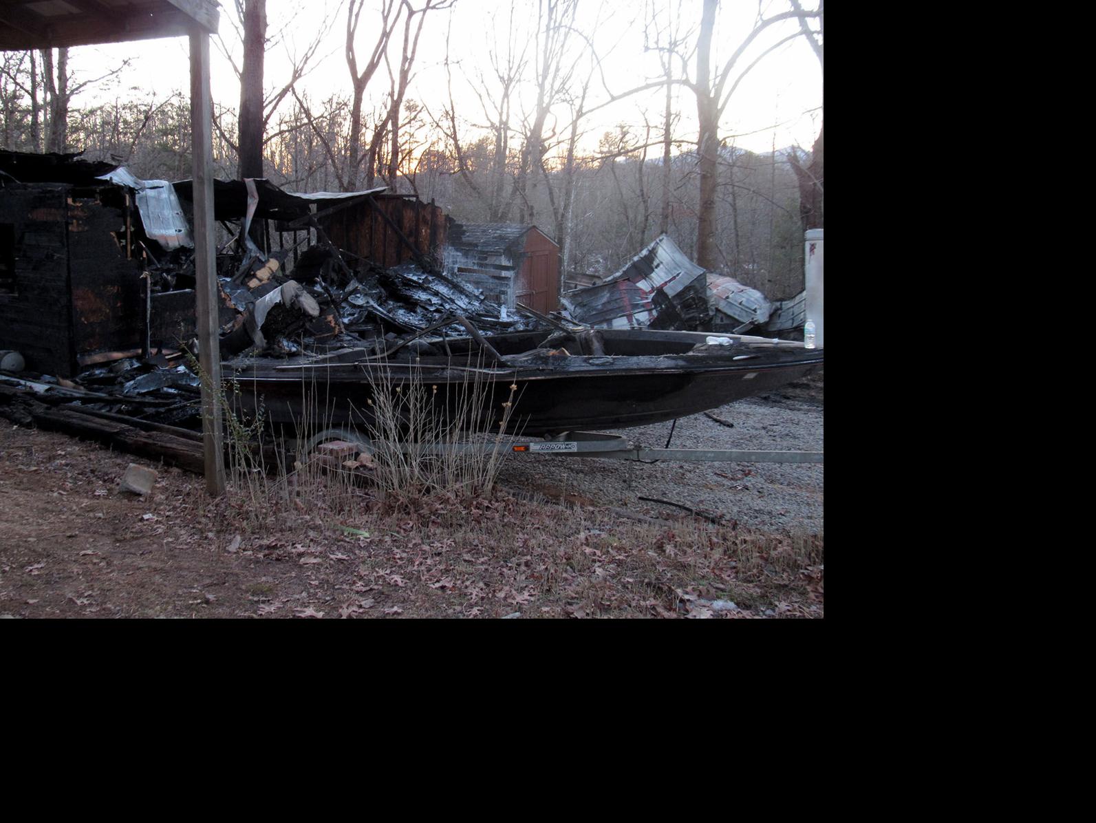 Camper burns at Marion Moose Lodge