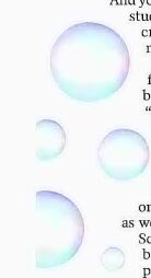Sudsy science