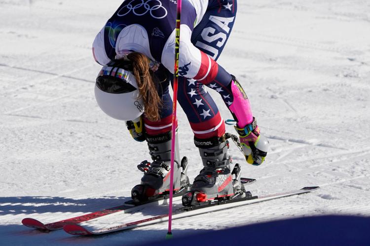 Olympics Vonn's Crash Binding Safety