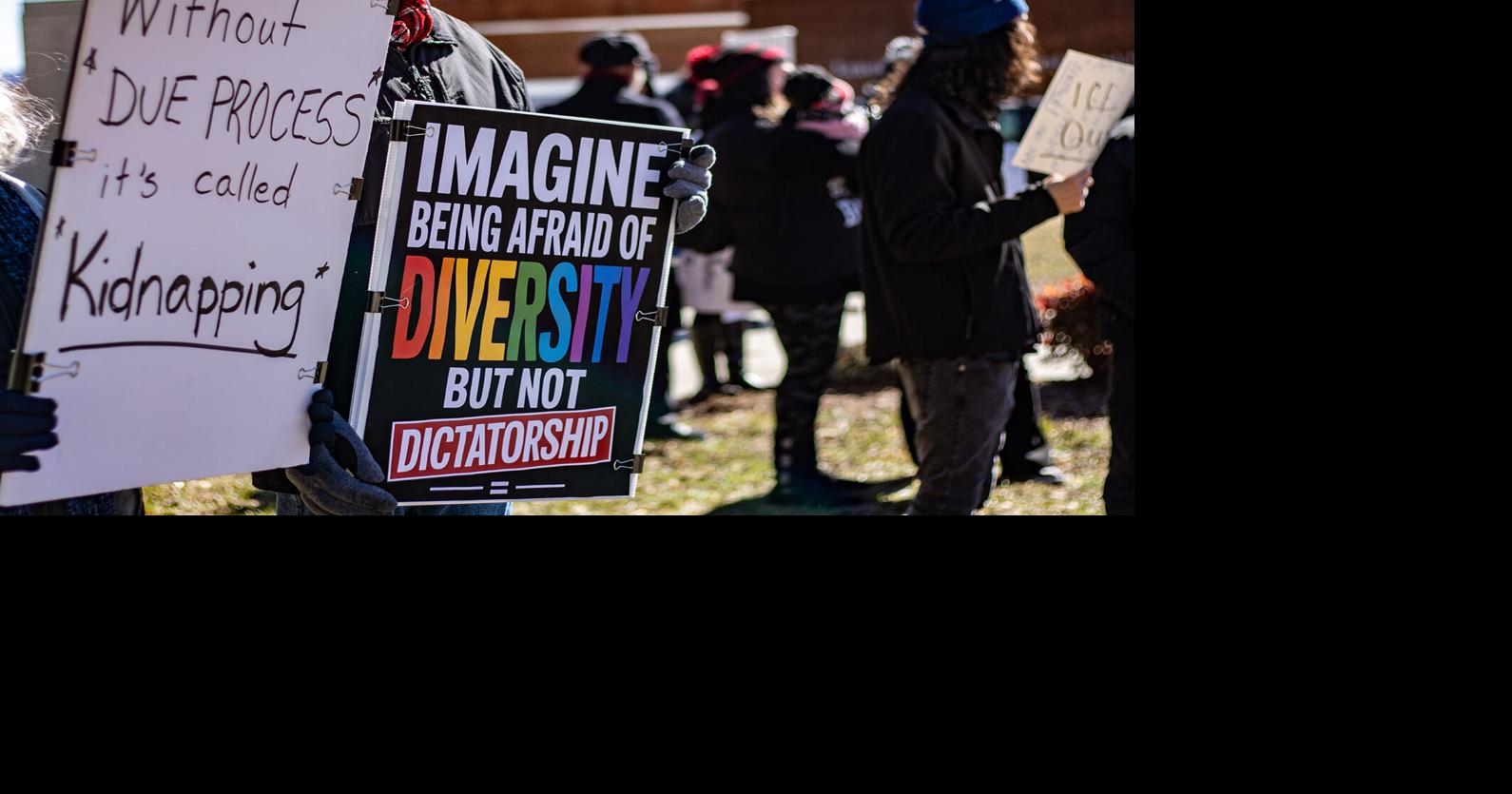McDowell County NC march held protesting ICE