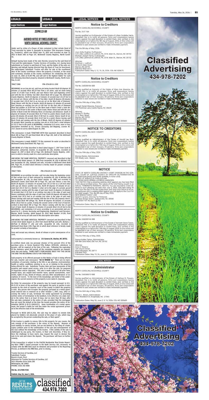 Page B5
