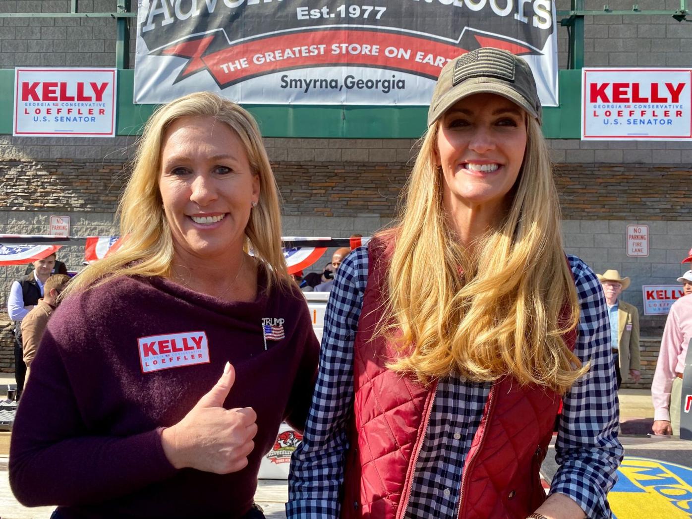 Kelly Loeffler Rallies With Marjorie Taylor Greene In Smyrna Elections Mdjonline Com