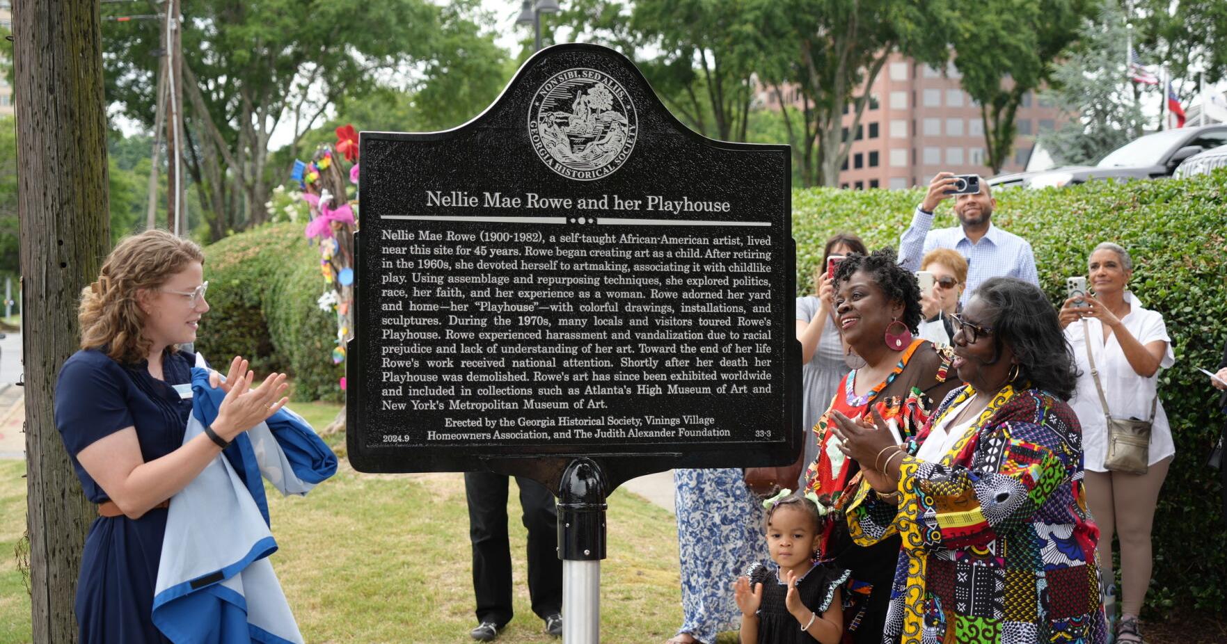 'God's Amen': Marker for Famed Vinings Folk Artist Unveiled - Vimarsana News