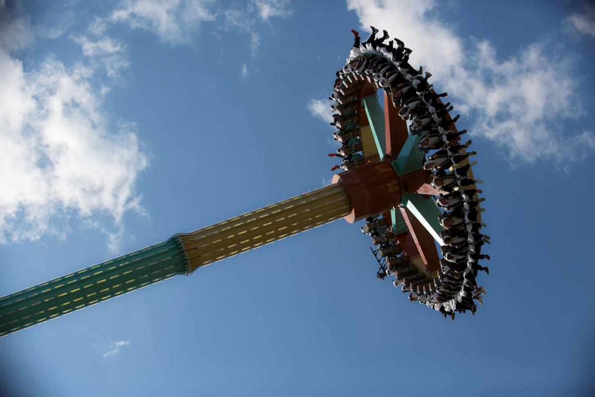 Six Flags Over Georgia Unveils Tallest Swing Ride In The