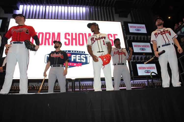 Braves stars model new uniforms, News