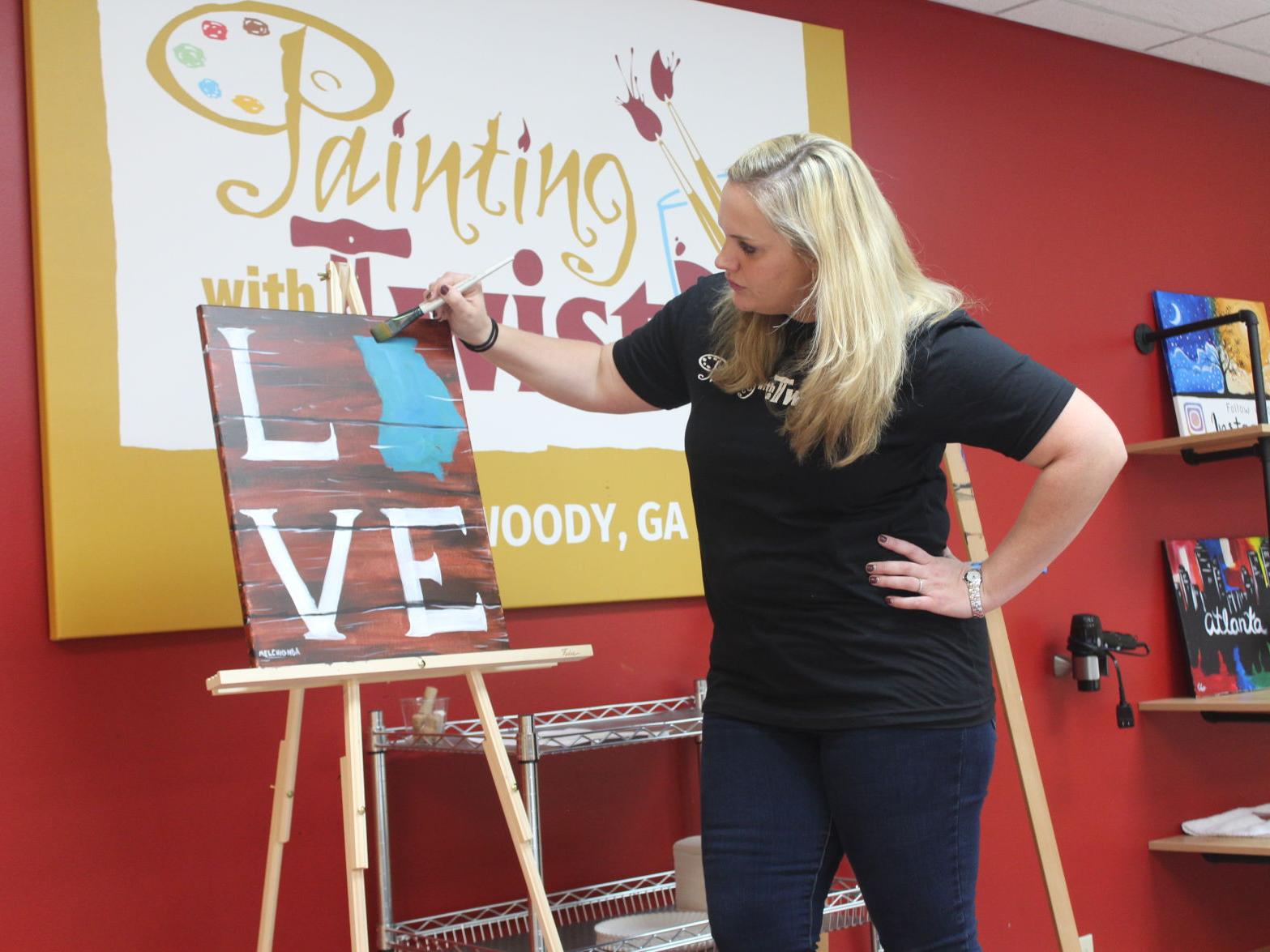 Dunwoody Local Brings Painting With A Twist To The City Business