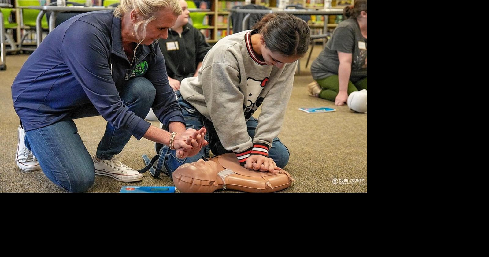 McCleskey Middle School students learn life-saving skills at first-ever ...