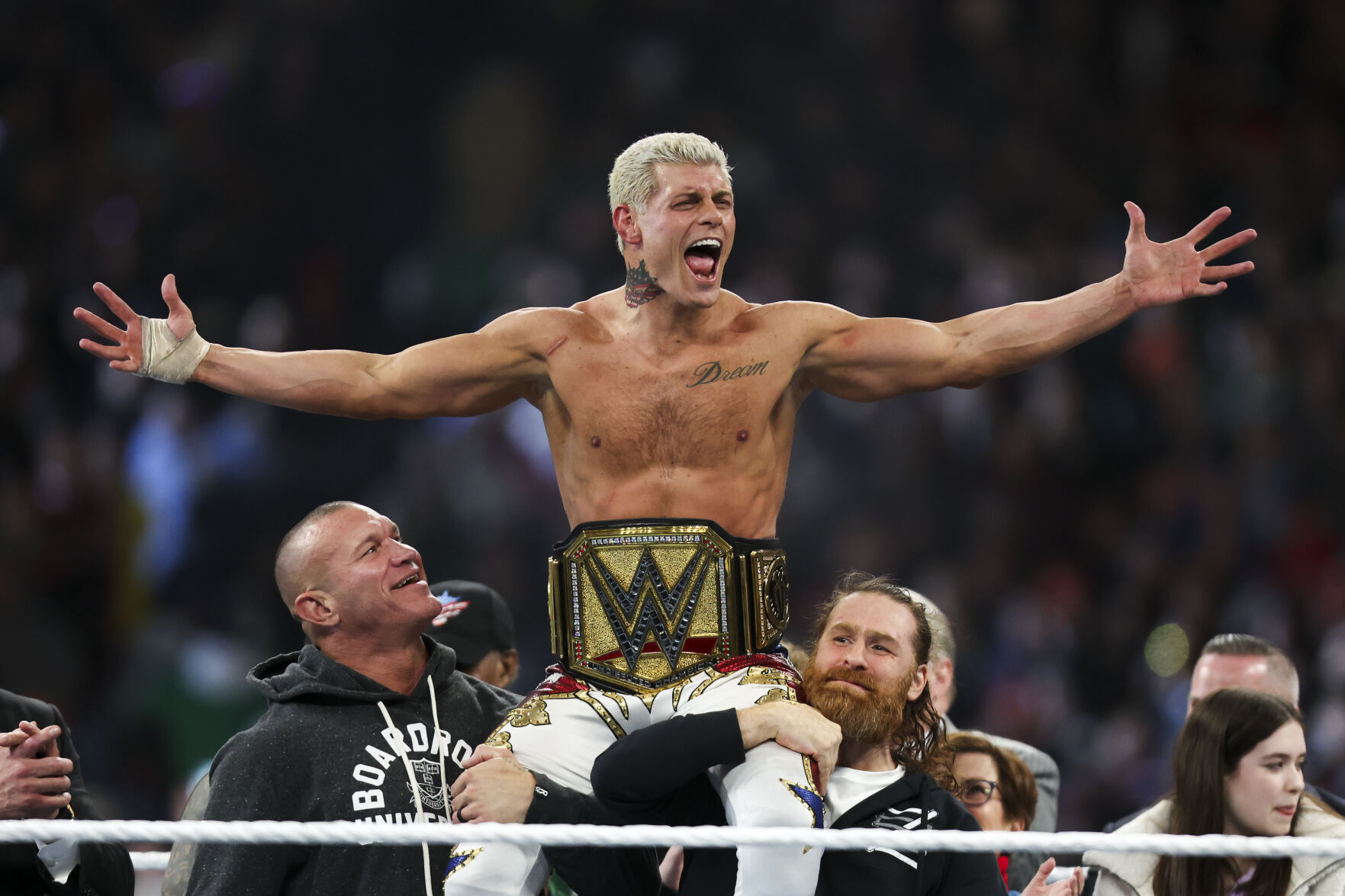 Cobb County s Cody Rhodes Wins WWE Championship in WrestleMania Main Event Sports mdjonline