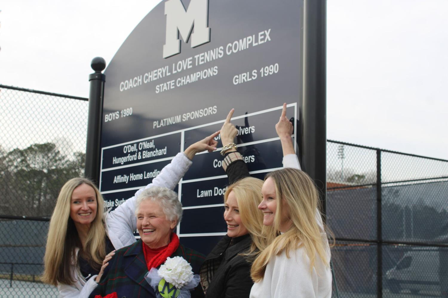 All Love: Longtime Marietta Tennis Coach Honored with New Name of
