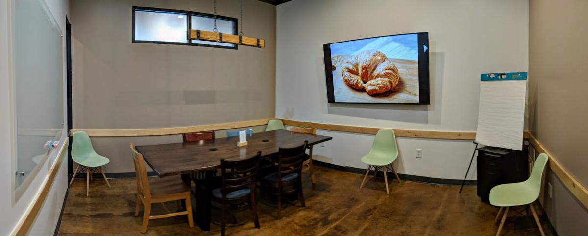 atlanta bread unveils new conference rooms décor updates at south