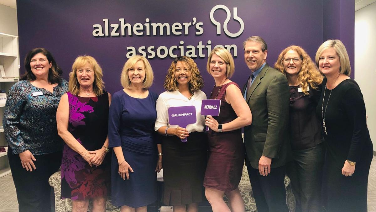 071019_MNS_full_Alzheimers_McBath_001 Lucy McBath Jill Disney Linda Davidson Peggy Lavender Jamie Saunders Dan Goerke Marylea Boatwright Quinn Amy Johnston