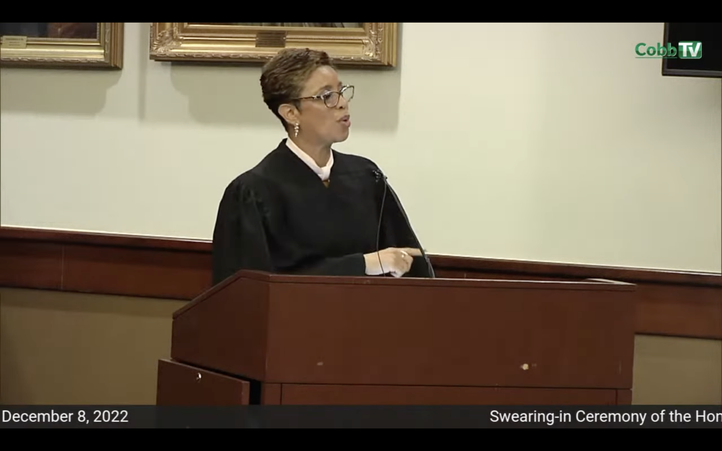 Sonja Brown sworn in as Cobb #39 s newest Superior Court judge Local News