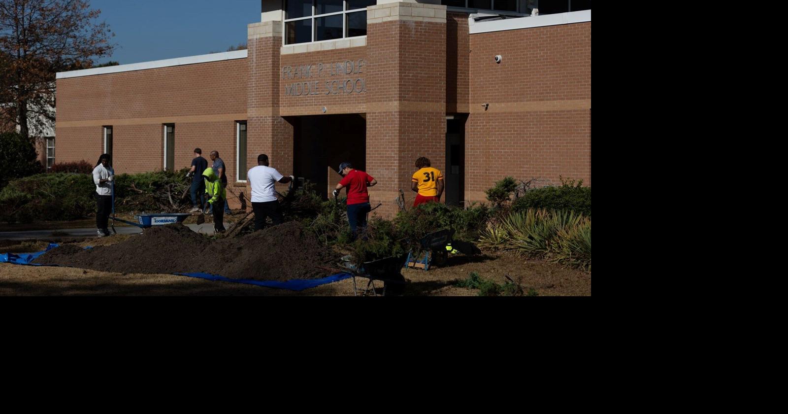 Braves Celebrate Season of Giving with a Day of Service at Lindley