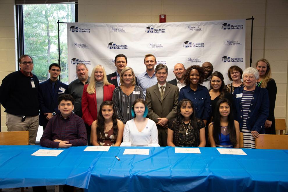 Five Marietta Middle School students earn 20K scholarships from