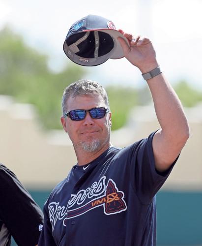 Braves great Chipper Jones one of four inducted into Hall of Fame - ABC  Columbia