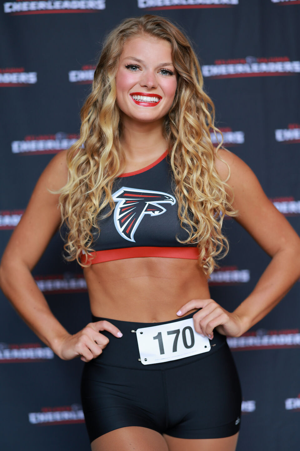 Atlanta Falcons Cheerleaders Nfl December 2nd Stock Photo