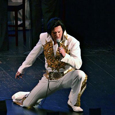 Chad Gibson as Elvis