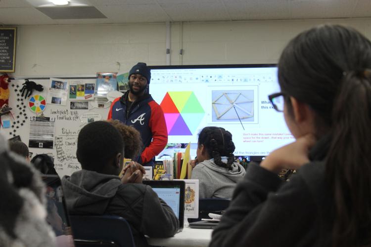 Braves' Michael Harris II visits Smyrna school for day of giving, Local  News