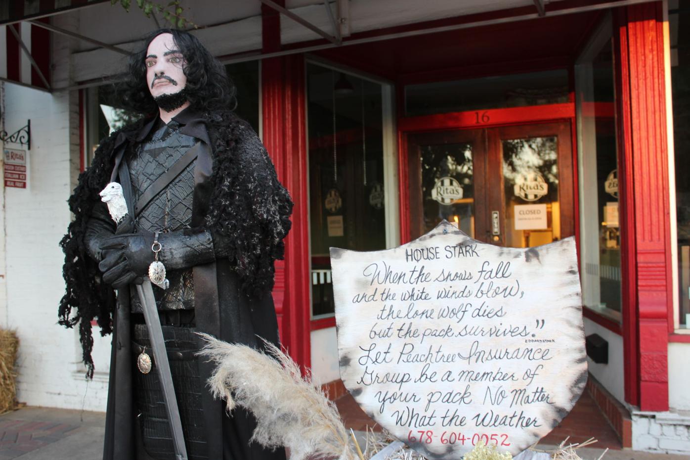 Game of Thrones scarecrow