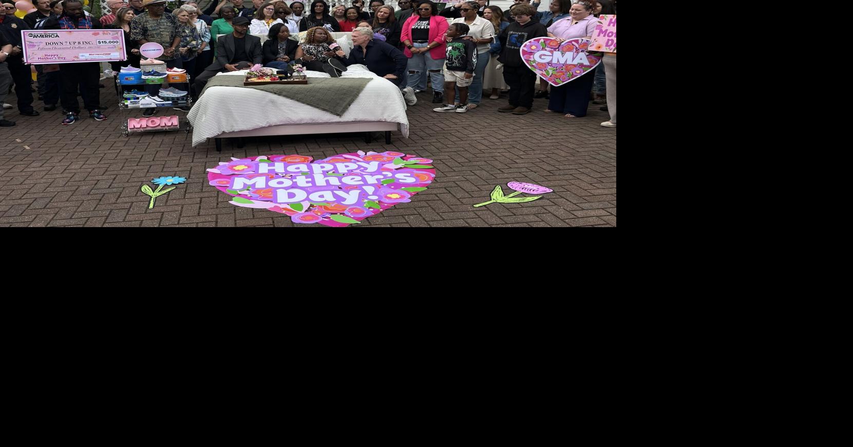Cobb celebrates Mother’s Day with Good Morning America, flower orders
