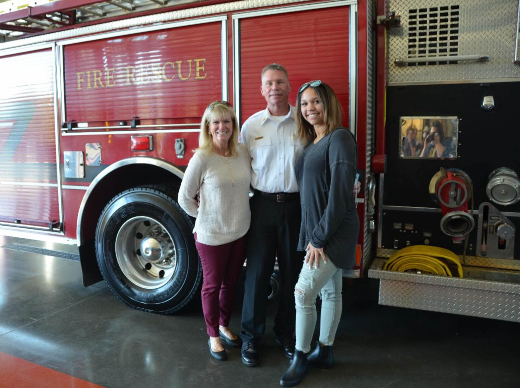 Milton says goodbye to beloved retiring fire chief Neighbor