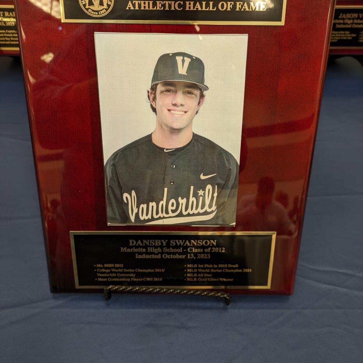 Vanderbilt Baseball  Dansby Swanson to be Inducted into Vanderbilt  Athletics Hall of Fame