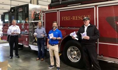 John Albers and first responders