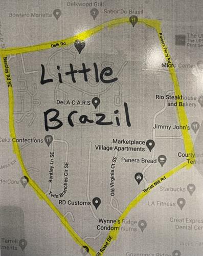 Map of Little Brazil